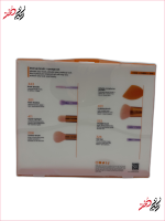 پشت بسته‌بندی ست براش و اسفنج Level Up از برند Real Techniques