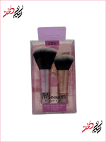 ست براش آرایشی Real Techniques مینی شامل دو براش برای فاندیشن و بلاش