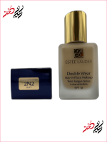 رنگ و کد کرم پودر استی لادر Double Wear روی جعبه – 2N2 Buff