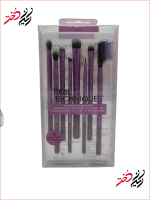 ست ۸ عددی براش چشم ریل تکنیکس برای سایه، خط چشم و ریمل